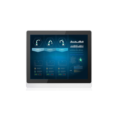 Harga yang pantas Monitor Layar Sentuh Anti Interferensi Capacitive Panel Depan IP65 Waterproof 19 Inch on line