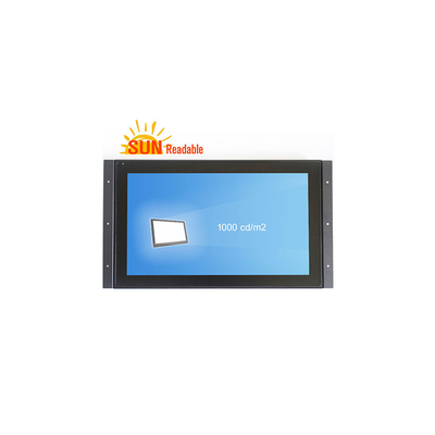 Harga yang pantas 1000 Nits Brightness 15.6 Inch Wide Temperature Panel Layar Sentuh Monitor Anti Silau on line