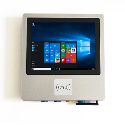Harga yang pantas Panel PC IP65 tanpa kipas RFID 5 Kawat Panel Layar Sentuh Resistif 45W on line