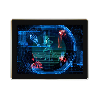 Harga yang pantas PCAP VGA Embedded LCD Panel Monitor DC12V Mendukung Sarung Tangan Medis Menyentuh on line