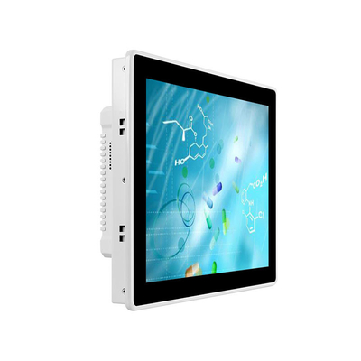Harga yang pantas 300nits Medical Touch Display Slim Ringan VGA DVI 16.7M Warna on line