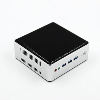 Harga yang pantas AC240V HDMI Industri Mini PC UEFI BIOS 1185G7E Win10 DDR4 M.2 SSD Komputer Nuc on line
