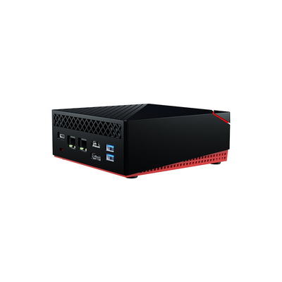 Harga yang pantas PC Desktop Mini Tanpa Suara Win10 AMD R5 4500U 5.12A Dengan Pengisi Daya PD GaN on line