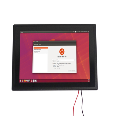 Harga yang pantas 600nits Vehicle Panel Mount PC 1024 × 768 PCAP Dengan Layar Sentuh Ikatan Optik on line