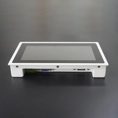 Tahan Debu Shockproof 7 Inch Industrial Monitor Multi Points PCAP Touch Screen Monitor