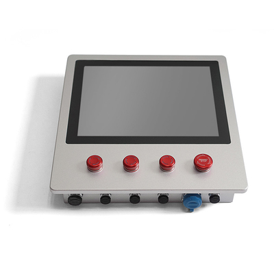 Harga yang pantas Monitor LCD Industri 12.1inch IP65 Tahan Air Dengan Tombol CNC on line